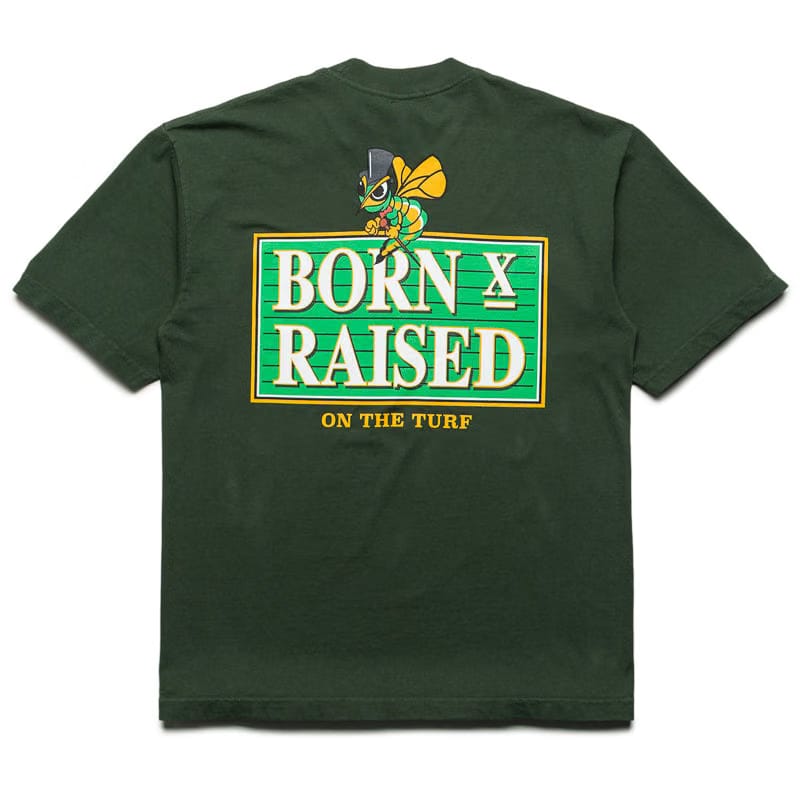 Born x Raised Malt Tee - Forest Green
