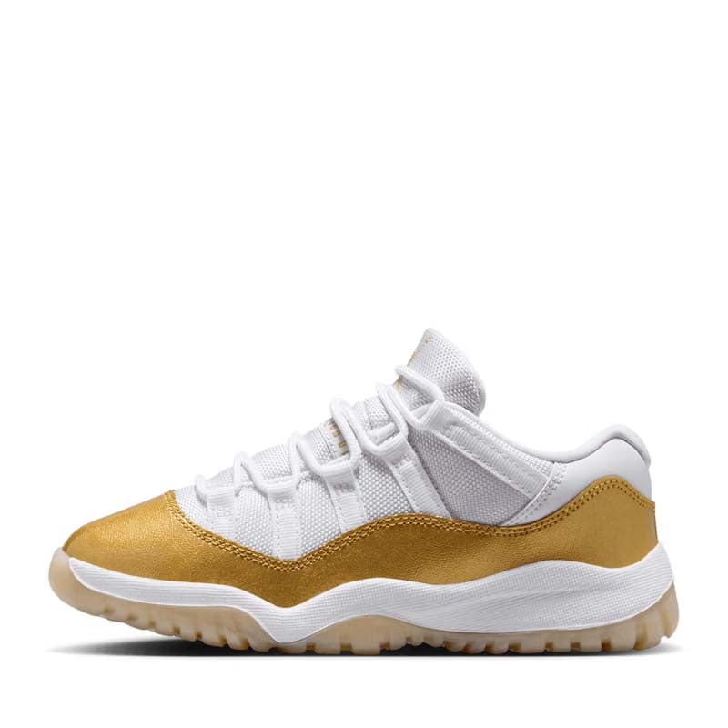 Air Jordan Jordan 11 Retro Low 'Mother's Day' (PS) - White/Metallic Gold