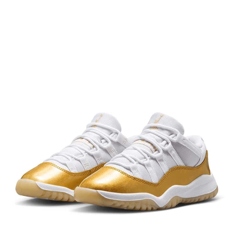 Air Jordan Jordan 11 Retro Low 'Mother's Day' (PS) - White/Metallic Gold