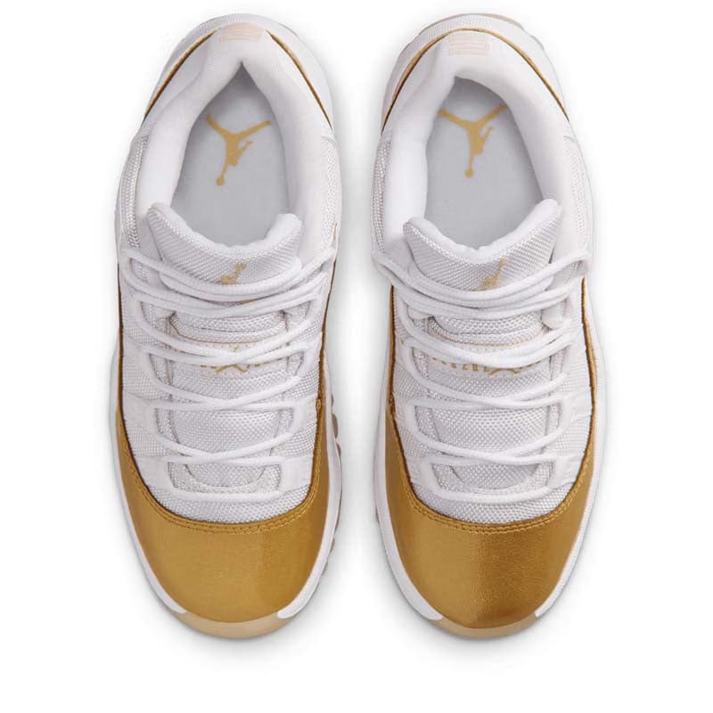 Air Jordan Jordan 11 Retro Low 'Mother's Day' (PS) - White/Metallic Gold