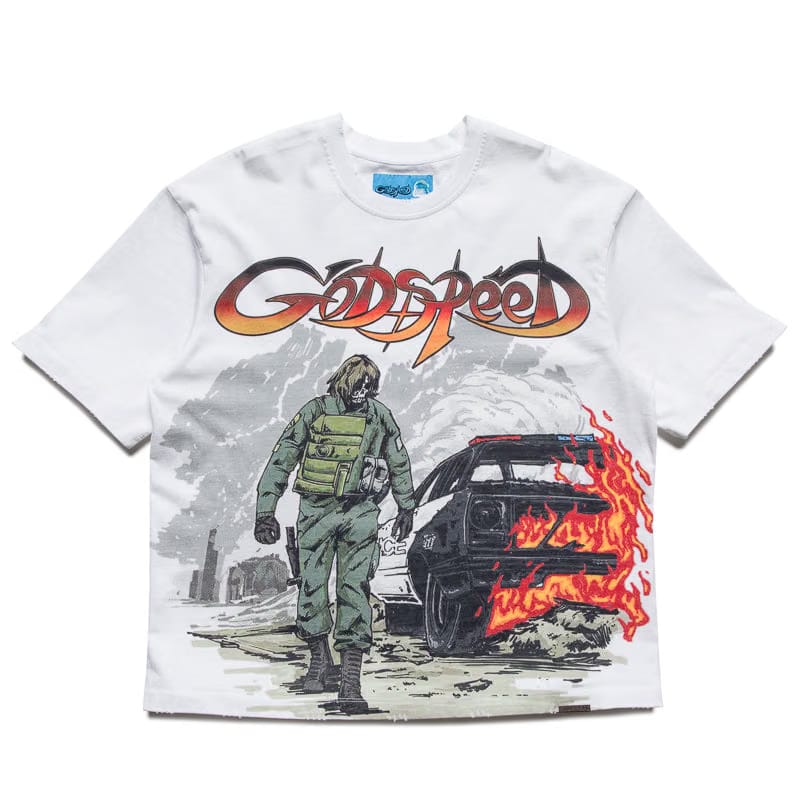 Godspeed New York KHAOS Tee NG - White