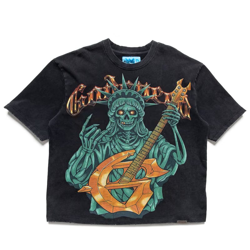Godspeed New York Liberty Rock Tee NG - Black