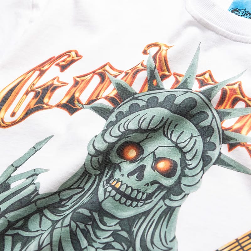 Godspeed New York Liberty Rock Tee - White