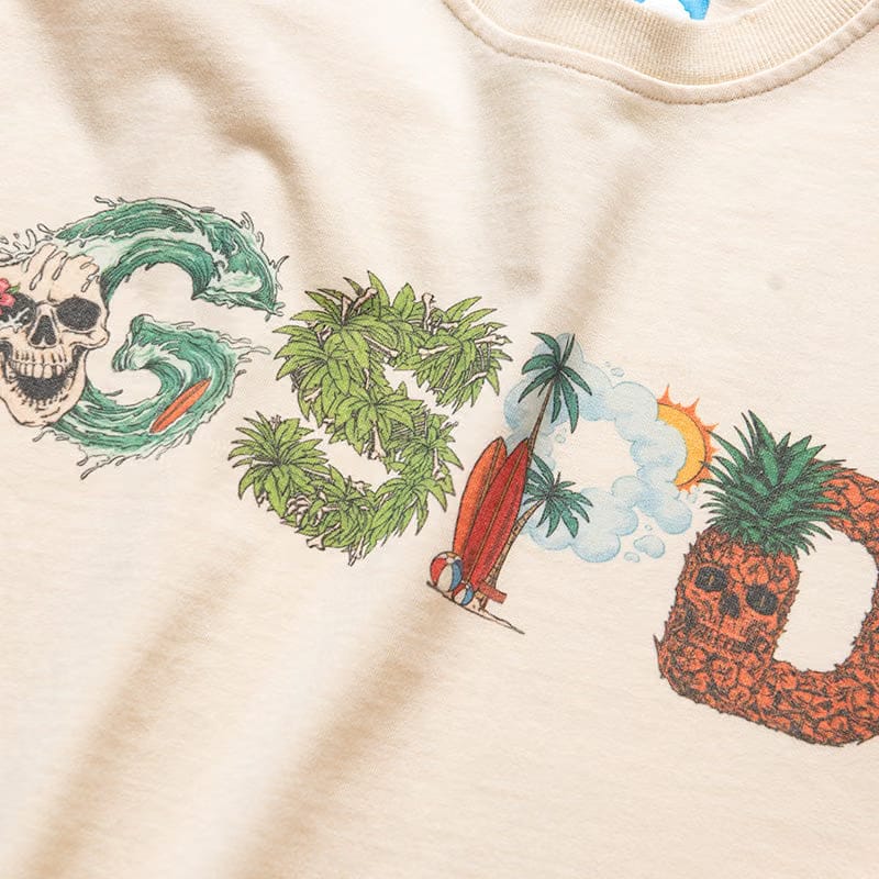 Godspeed New York Surf's Up Tee - Bone