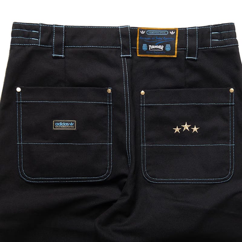 adidas Thrasher x Adidas Argentina Pant - Black