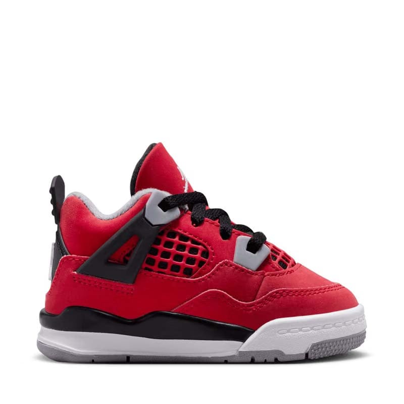 Air Jordan Jordan 4 Retro 'Toro Bravo' (TD) - Fire Red/White