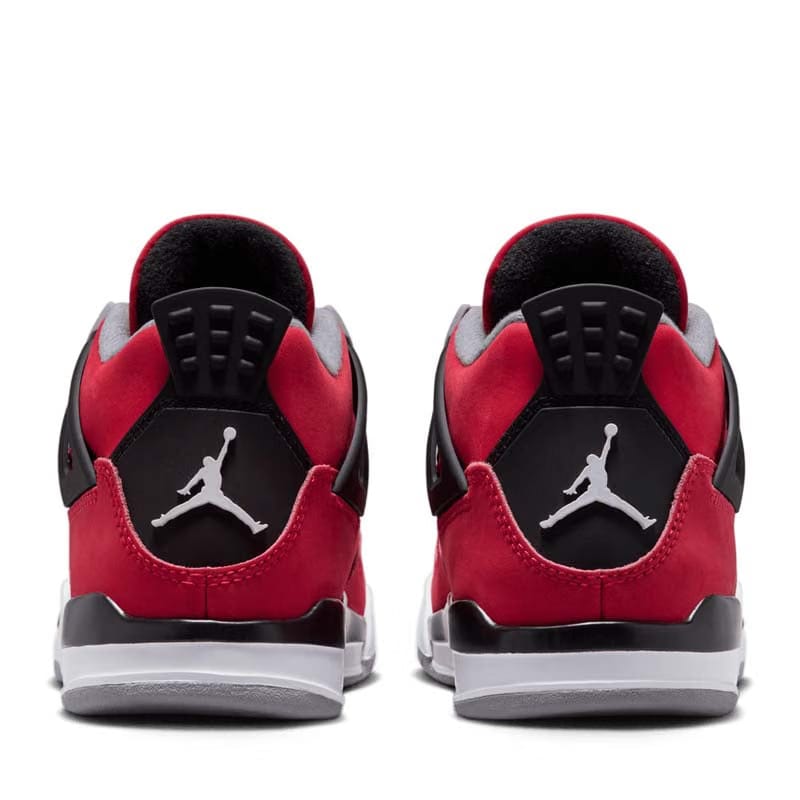 Air Jordan Jordan 4 Retro 'Toro Bravo' (PS) - Fire Red/White