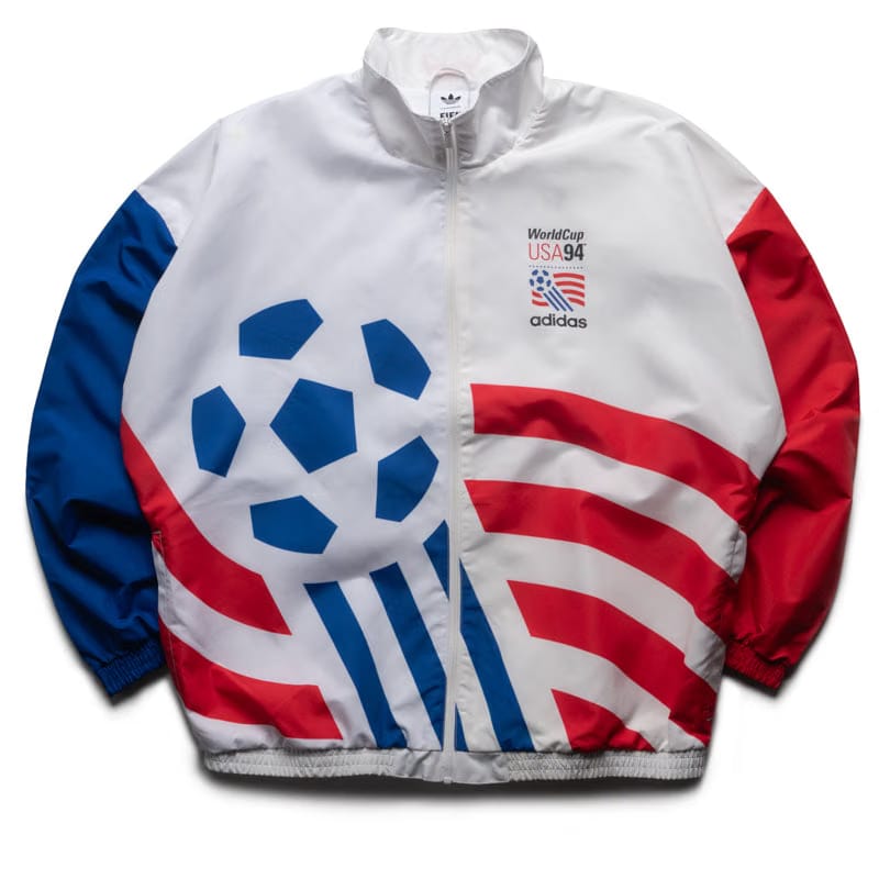 Adidas USA 94 Graphic Woven Track Jacket - Cloud White