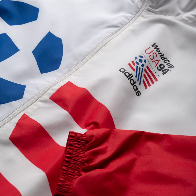 Adidas USA 94 Graphic Woven Track Jacket - Cloud White