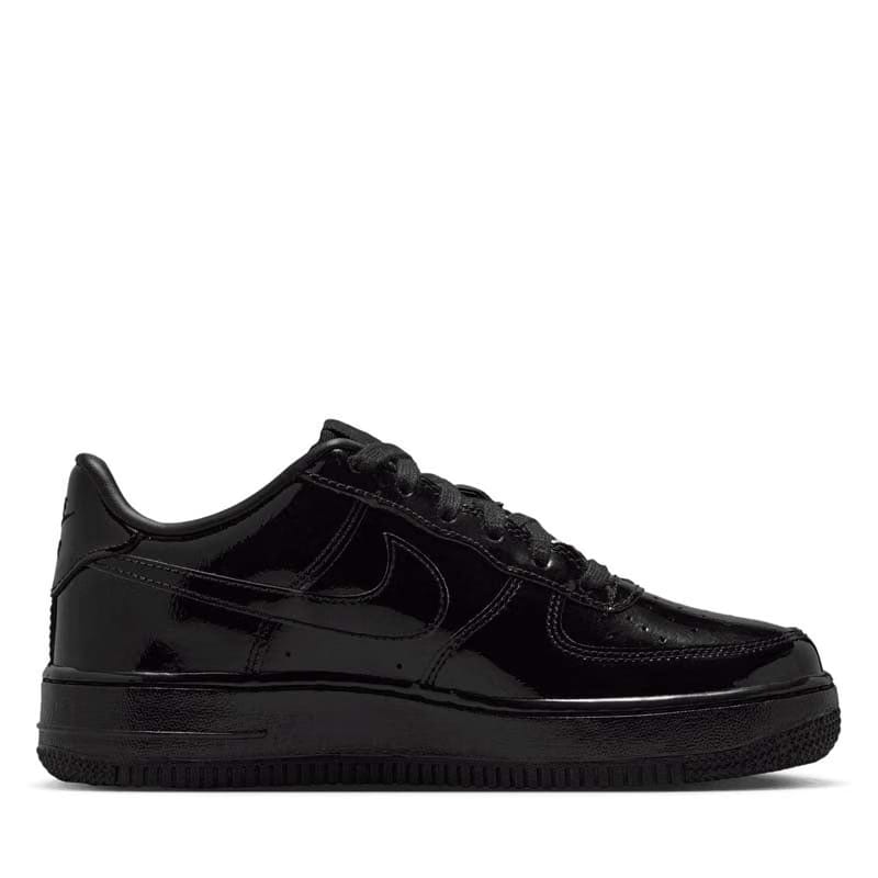 Nike Air Force 1 Low Patent Leather (GS) - Black/Black