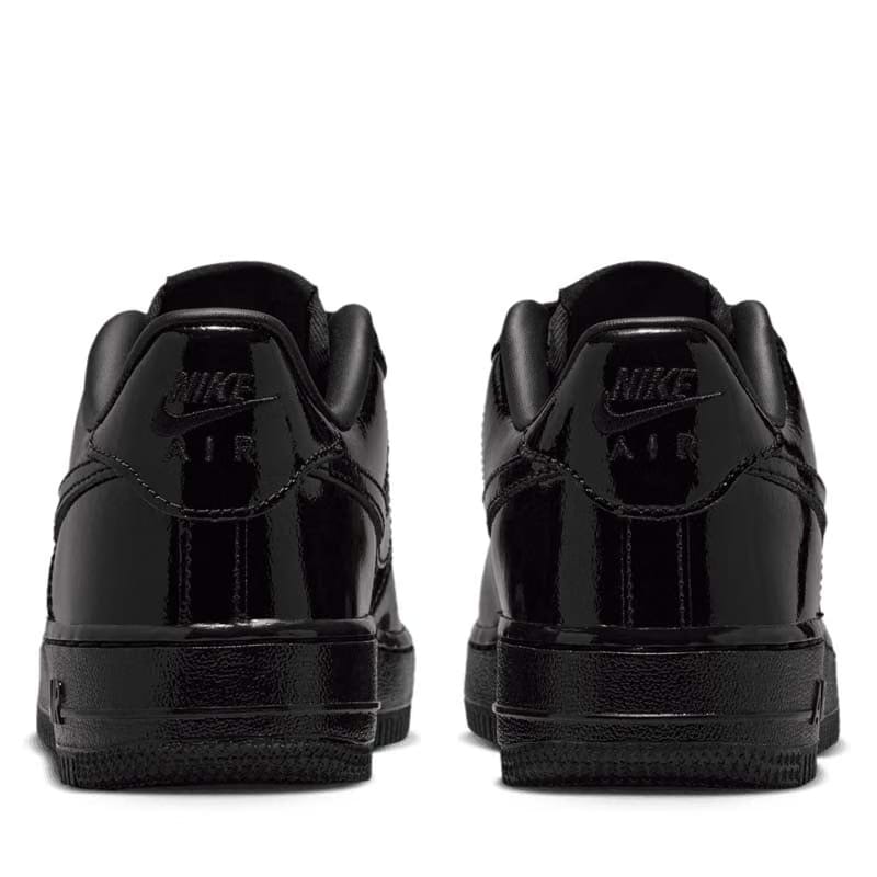 Nike Air Force 1 Low Patent Leather (GS) - Black/Black