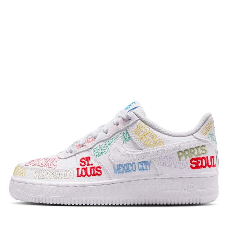 Nike Air Force 1 LV8 3 'On Tour' (GS) - White/White