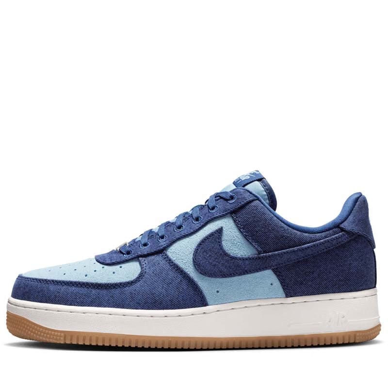 Nike Air Force 1 '07 LV8 'Denim' - Navy/Worn Blue