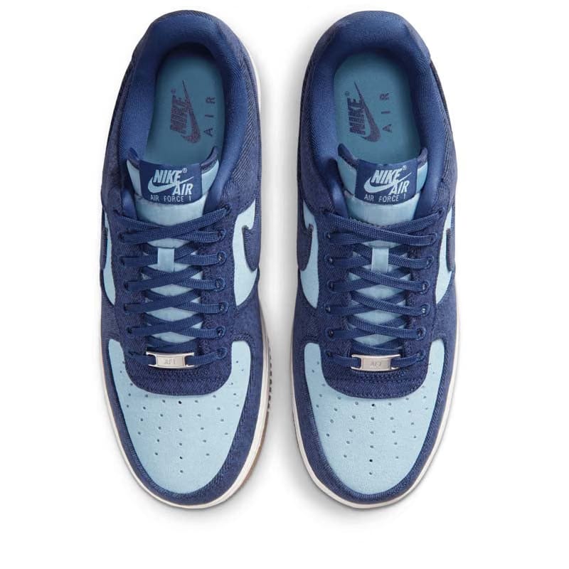 Nike Air Force 1 '07 LV8 'Denim' - Navy/Worn Blue