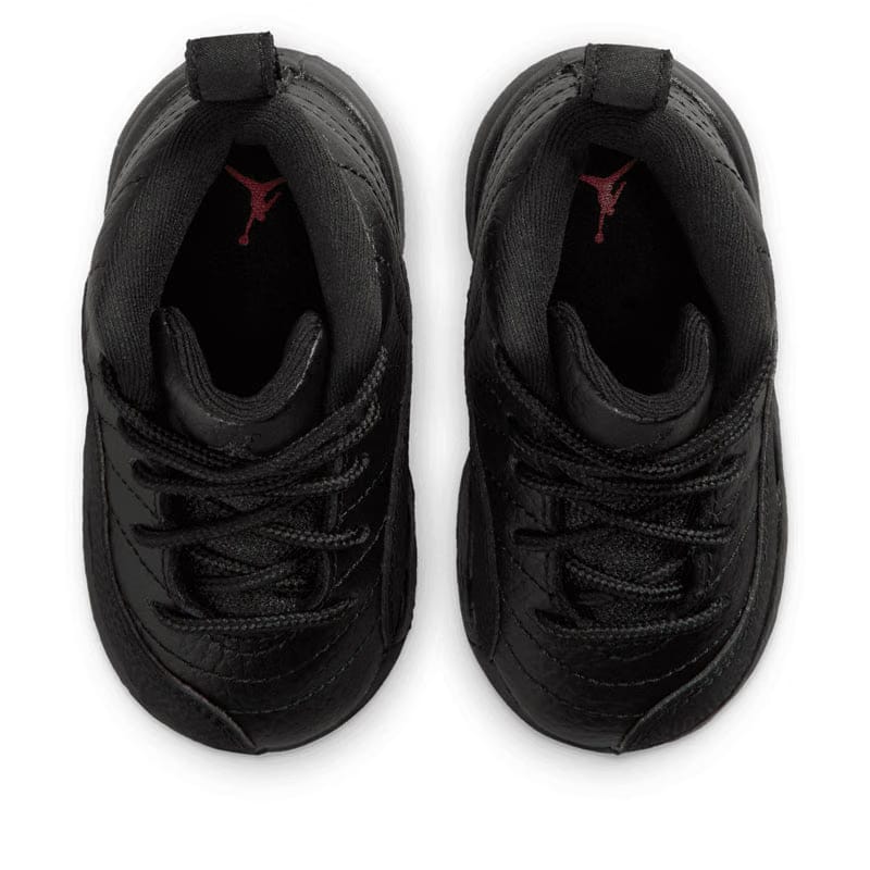 Air Jordan Jordan 12 Retro 'Bloodline' (TD) - Black/Varsity Red