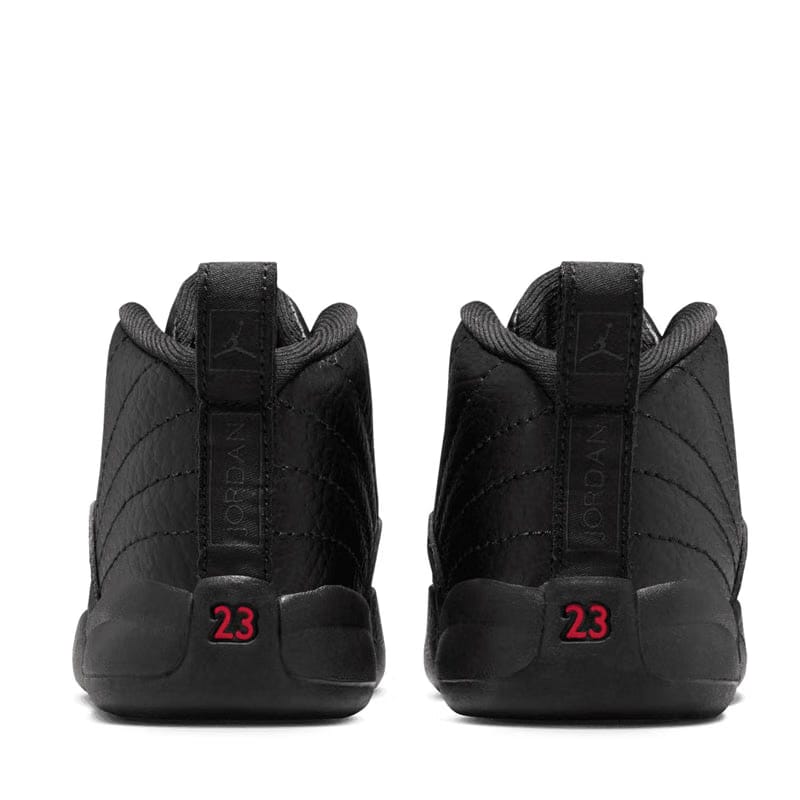 Air Jordan Jordan 12 Retro 'Bloodline' (TD) - Black/Varsity Red