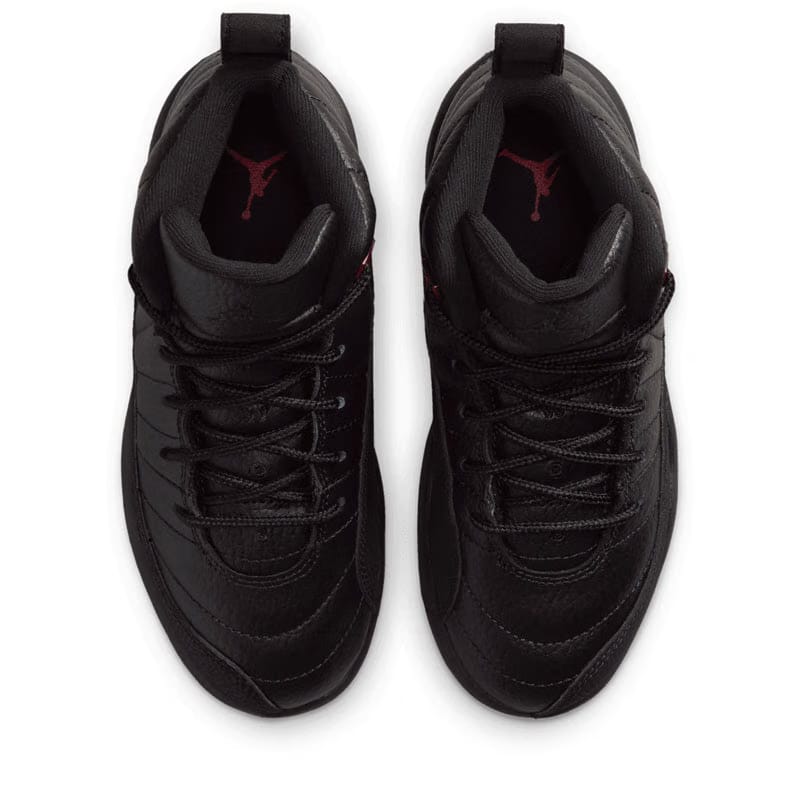 Air Jordan Jordan 12 Retro 'Bloodline' (PS) - Black/Varsity Red