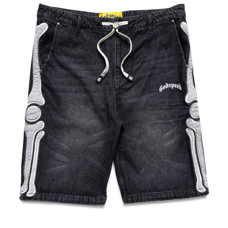 Godspeed New York Femur Denim Shorts - Black