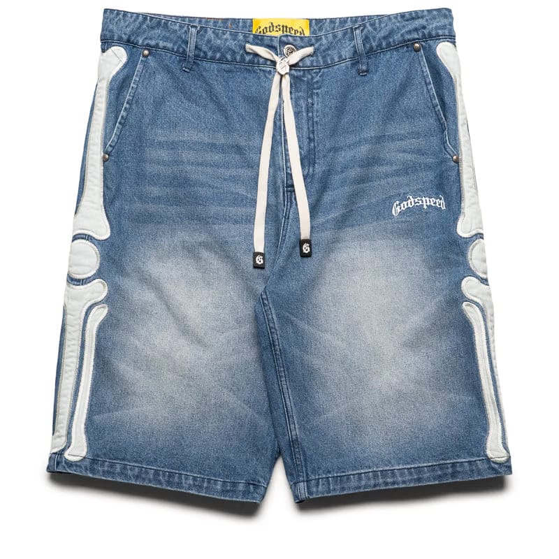 Godspeed New York Femur Denim Shorts - Blue