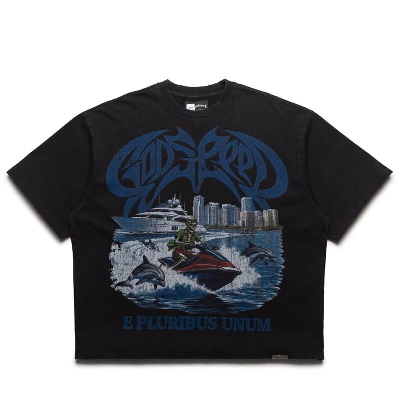 Godspeed New York GMYC Wave Runner Tee - Black