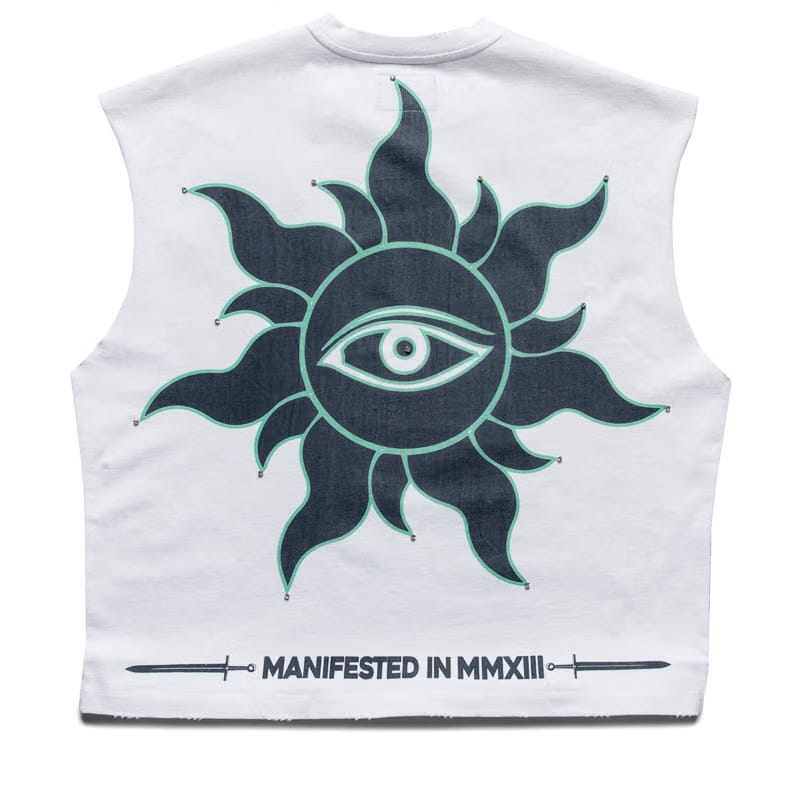 Godspeed New York Sunken Liberty Sleeveless Tee - White