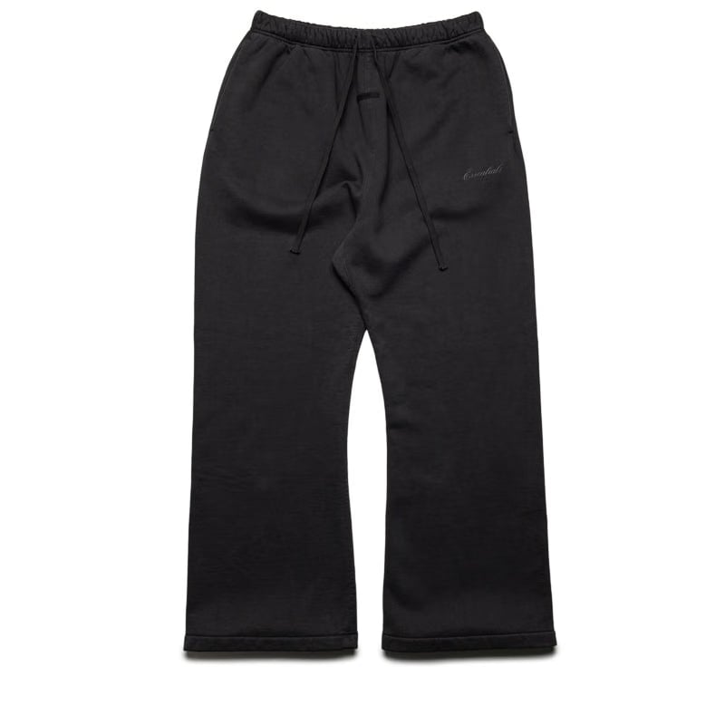 Fear Of God Essentials Signature Flare Sweatpants - Faded Black