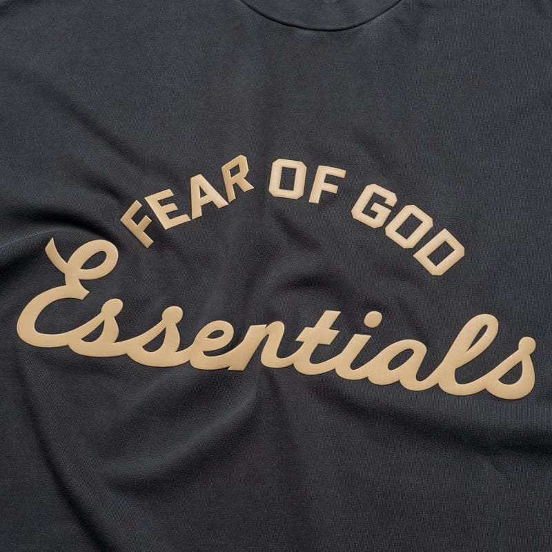 Fear Of God Essentials Training 90's Tee - Faded Iron Grey