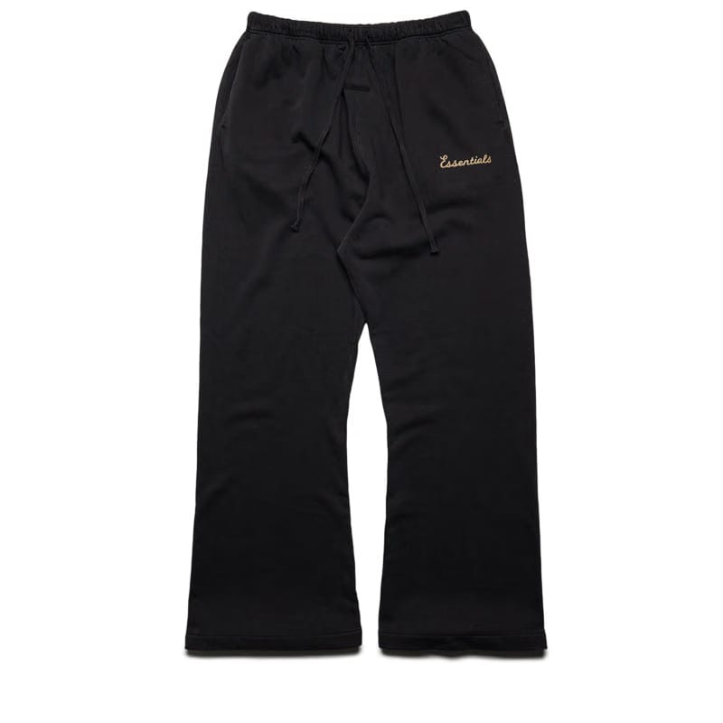 Fear Of God Essentials Training Classic Fit Flare Sweatpants - Faded Black