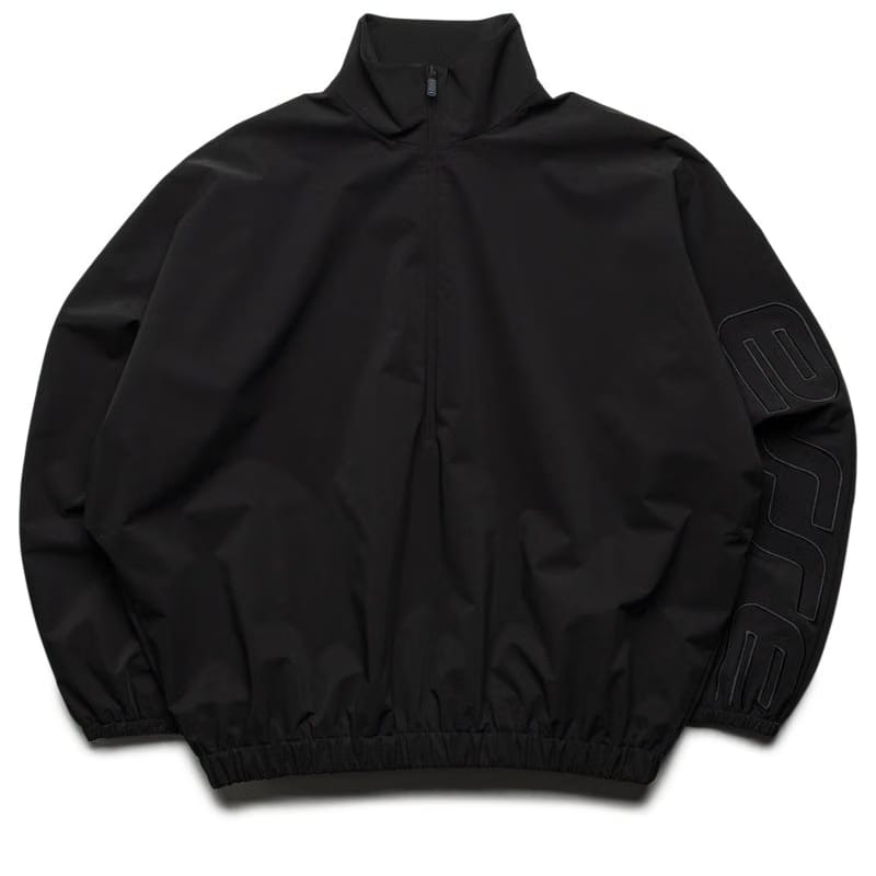 Fear Of God Essentials Active Trace 1/2 Zip Track Jacket - Vintage Black