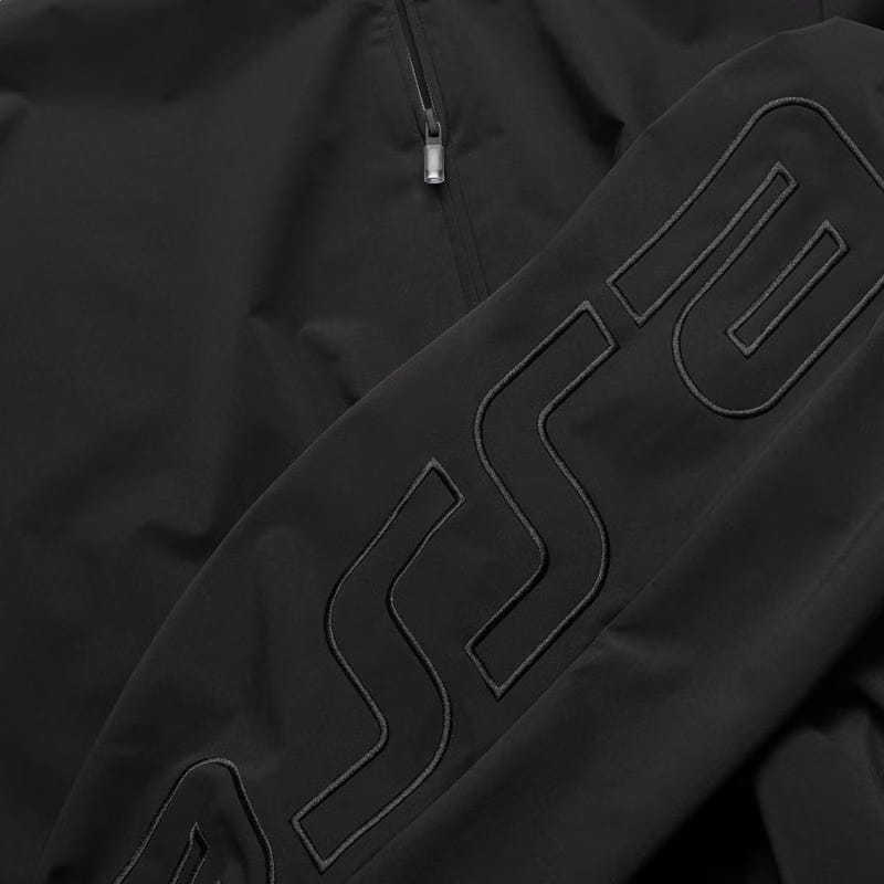 Fear Of God Essentials Active Trace 1/2 Zip Track Jacket - Vintage Black