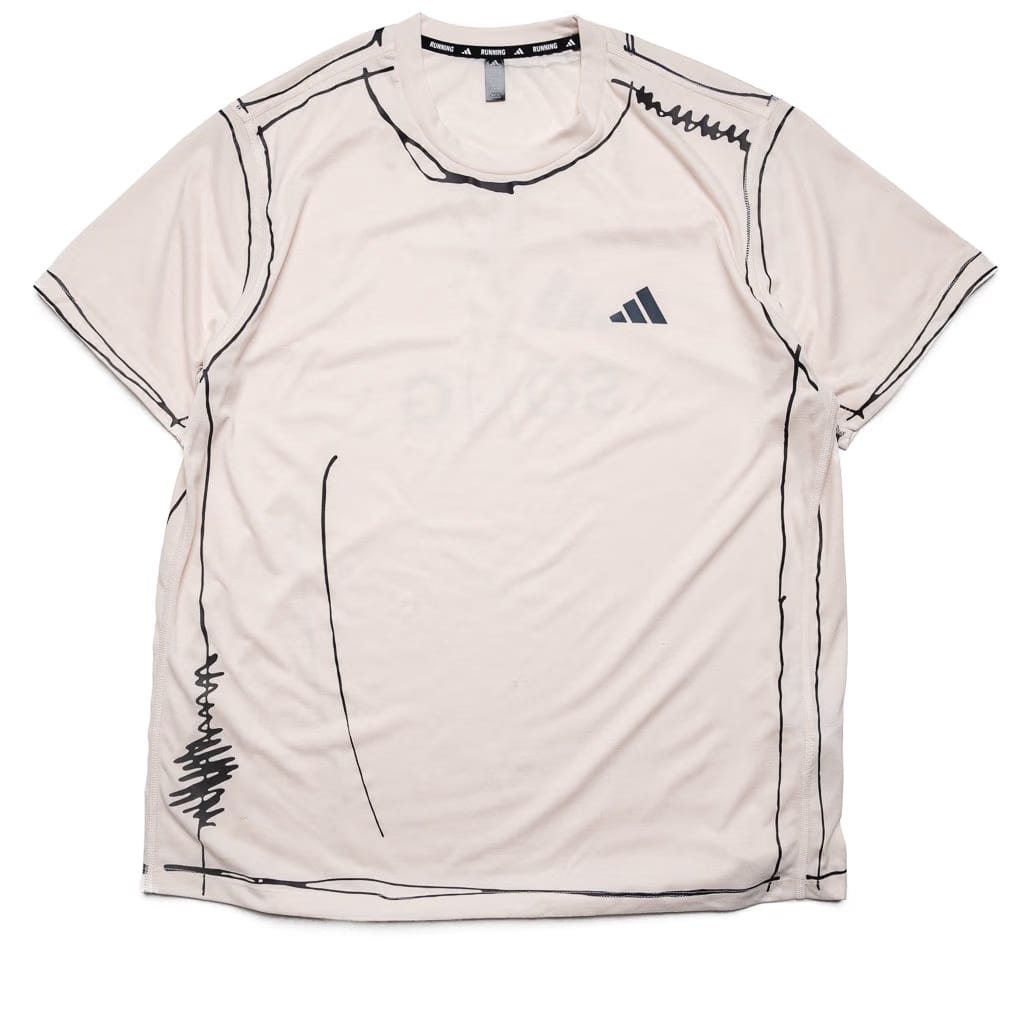 adidas Song for the Mute x Adidas ADI365 Running Tee - Halo Ivory