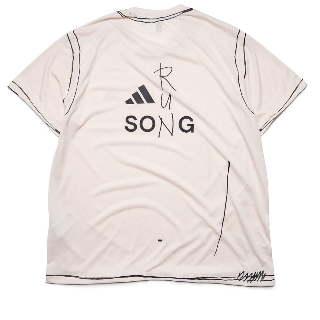 adidas Song for the Mute x Adidas ADI365 Running Tee - Halo Ivory