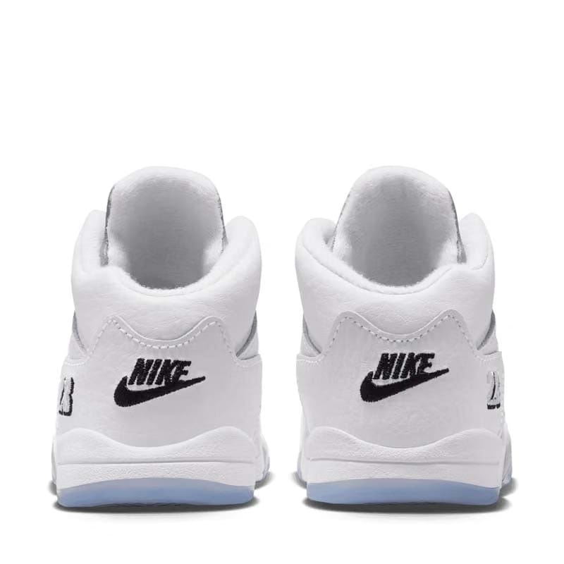 Air Jordan Jordan 5 Retro (TD) - White/Metallic Silver