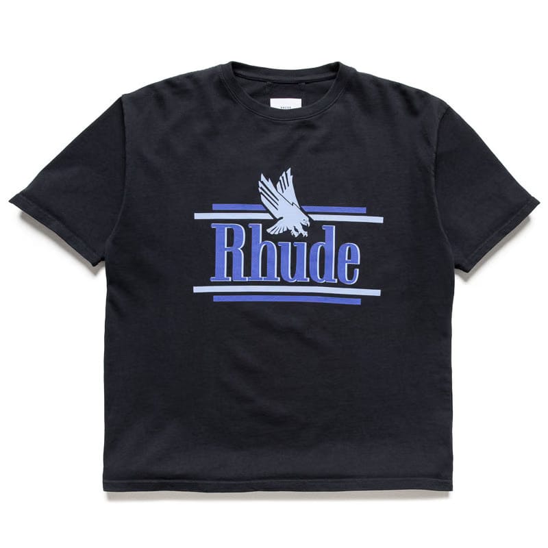 Rhude Rossa Tee - Vintage Black/Blue