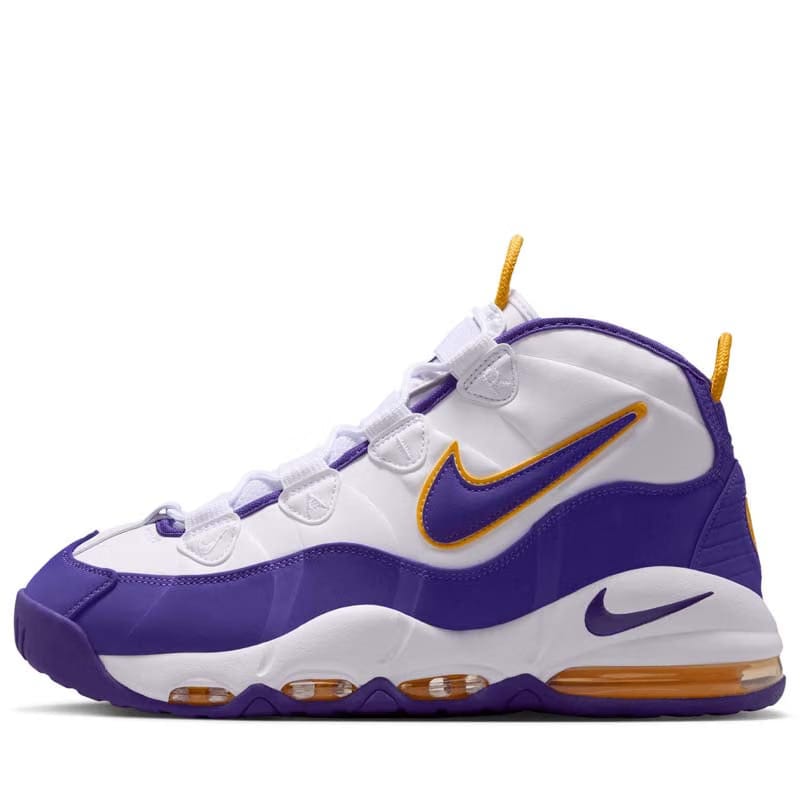 Nike Air Max Uptempo 'Lakers' - White/Court Purple