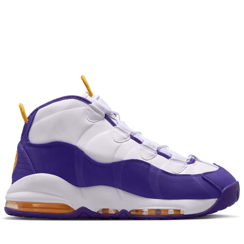 Nike Air Max Uptempo 'Lakers' - White/Court Purple