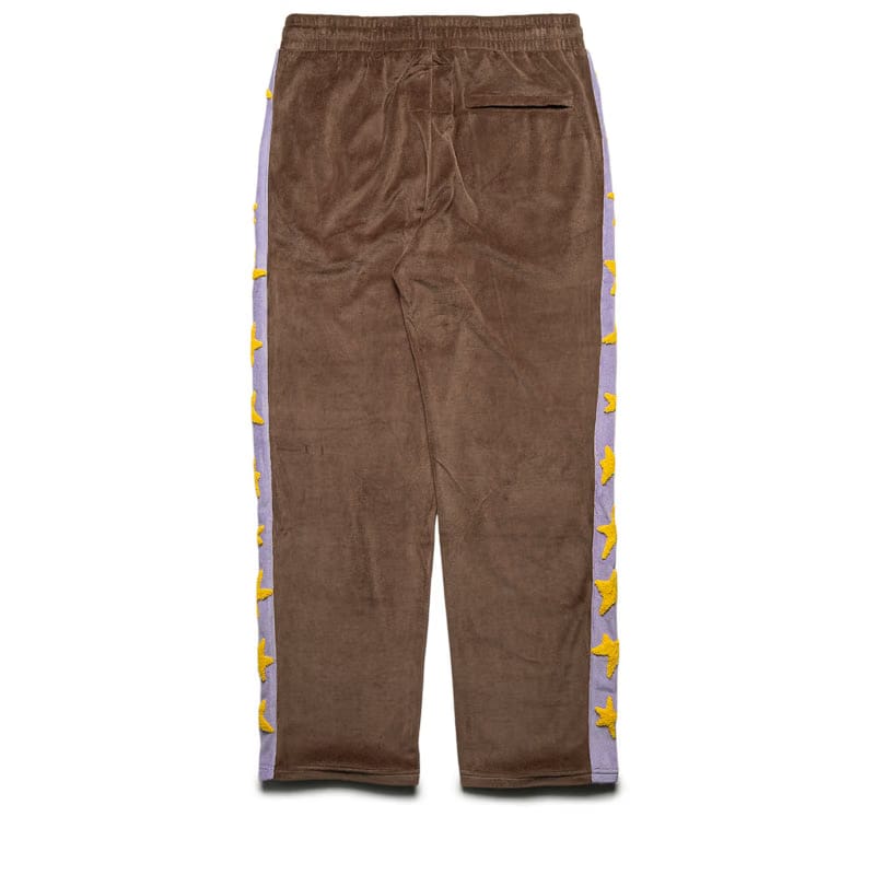 KidSuper Velour Stars Pants - Brown