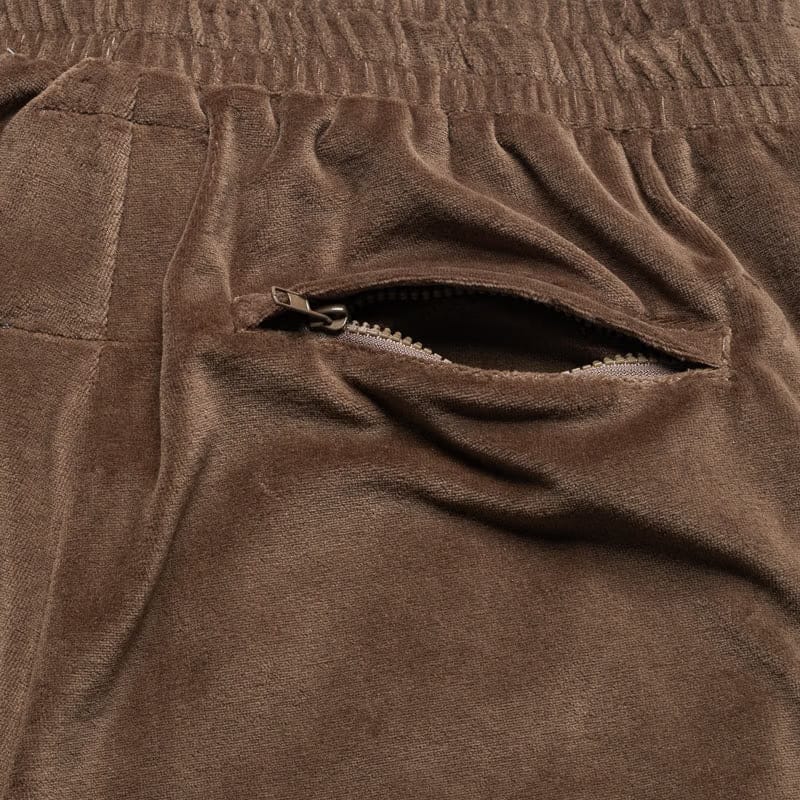 KidSuper Velour Stars Shorts - Brown