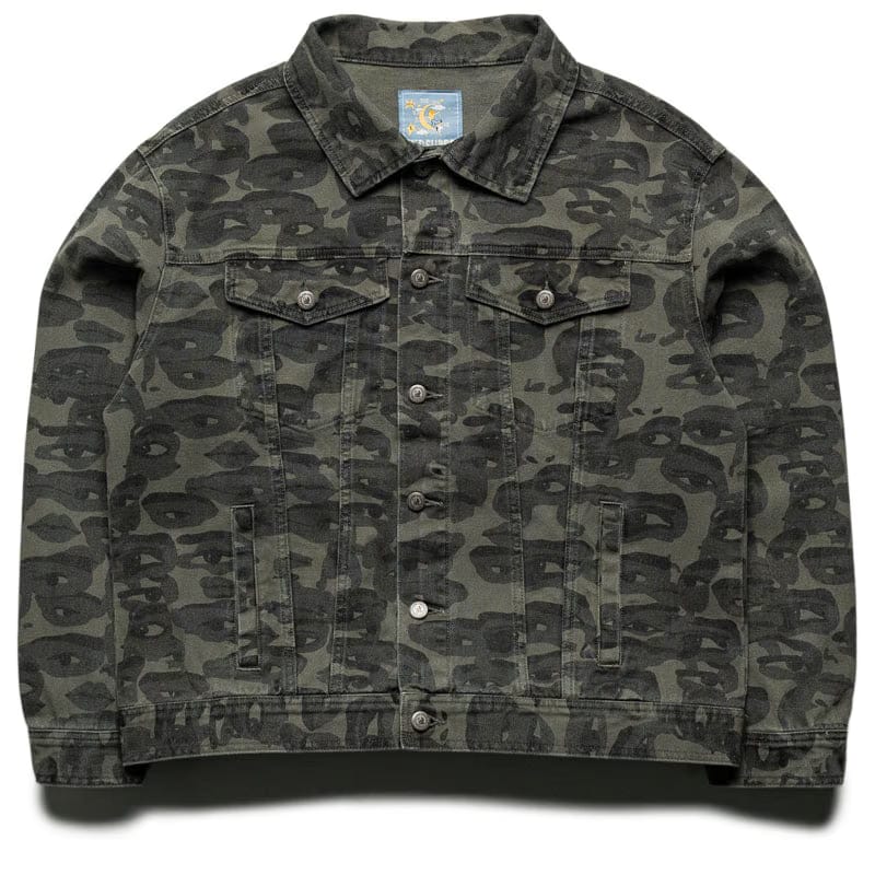 KidSuper Face Camo Jacket - Black