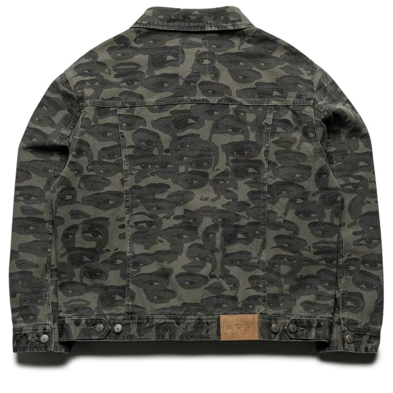 KidSuper Face Camo Jacket - Black