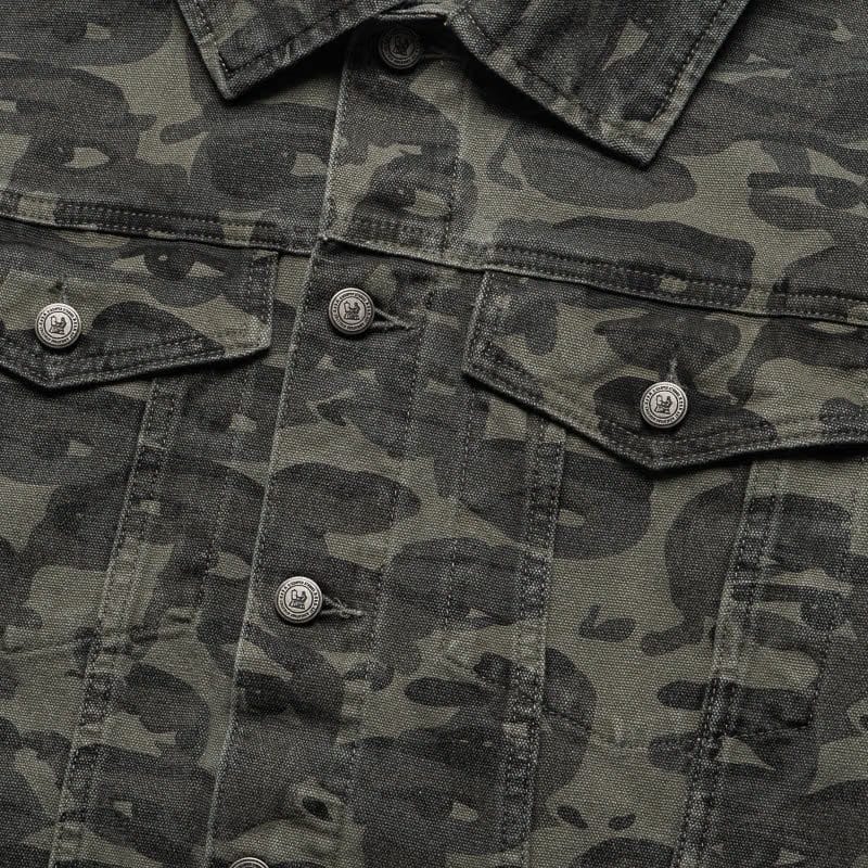 KidSuper Face Camo Jacket - Black