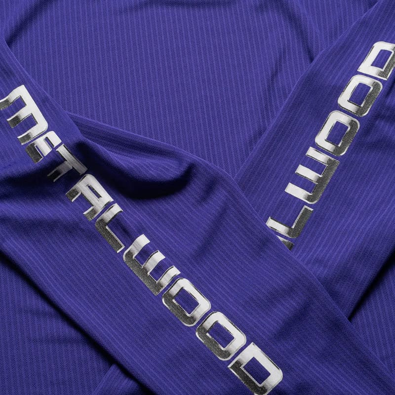 Metalwood Studio L/S Moto Tee - Purple