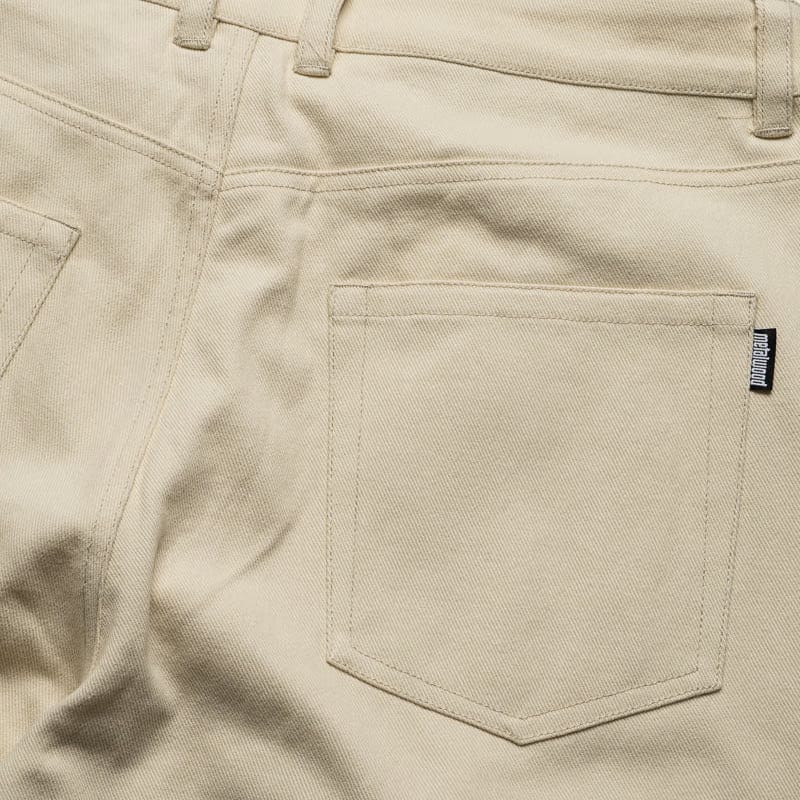 Metalwood Studio 5-Pocket Twill Pant - Natural