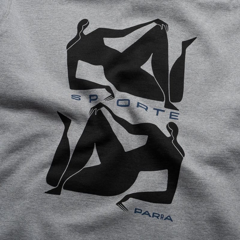 Parra Sporte Hoodie - Heather Grey