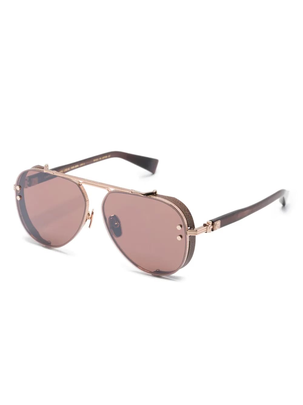 Captaine oval-frame gradient sunglasses