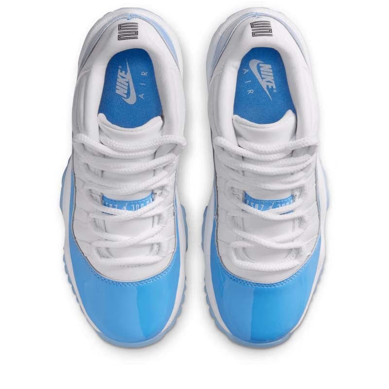Air Jordan 11 Retro Low (GS) - White/University Blue