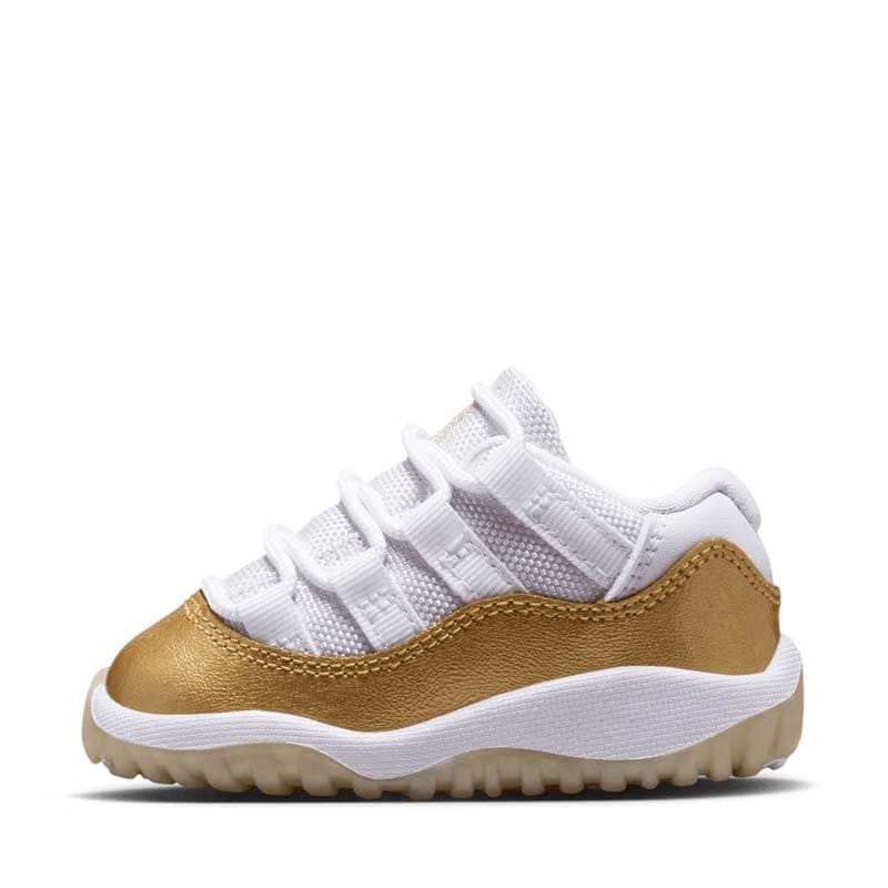 Air Jordan Jordan 11 Retro Low 'Mother's Day' (TD) - White/Metallic Gold
