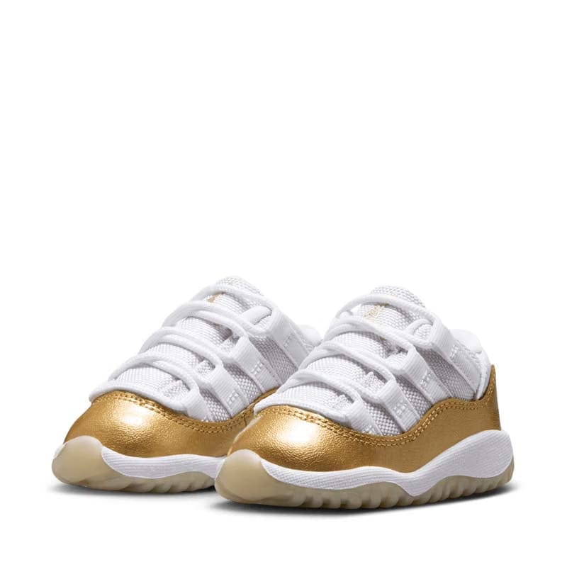 Air Jordan Jordan 11 Retro Low 'Mother's Day' (TD) - White/Metallic Gold