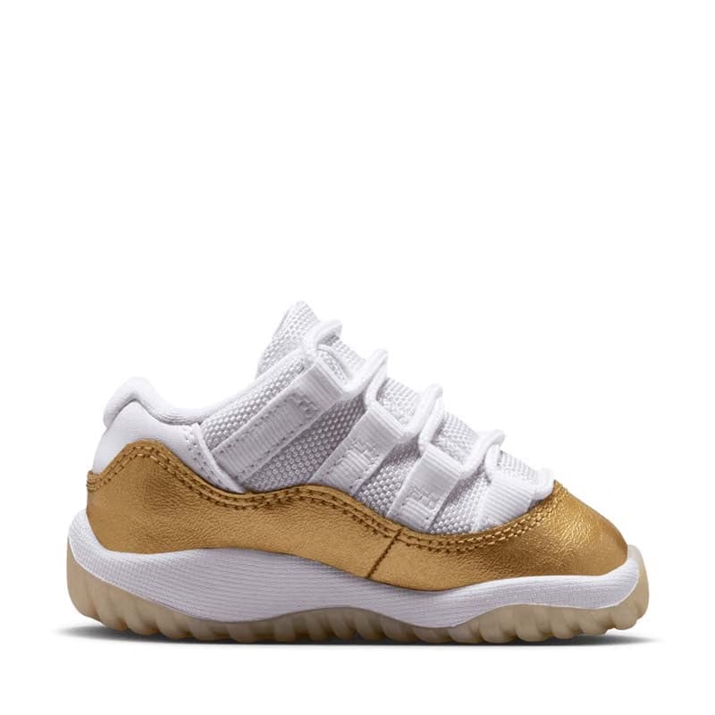 Air Jordan Jordan 11 Retro Low 'Mother's Day' (TD) - White/Metallic Gold