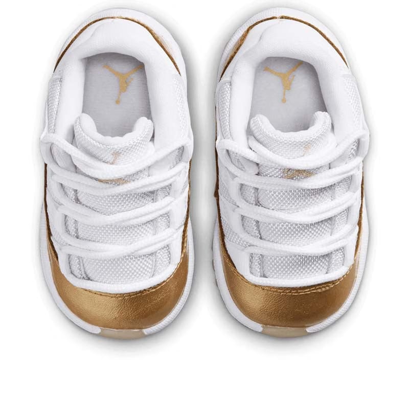 Air Jordan Jordan 11 Retro Low 'Mother's Day' (TD) - White/Metallic Gold